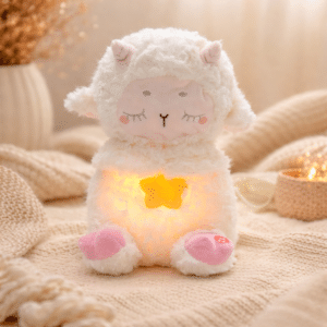 Peluche anti-stress qui respire​ mouton