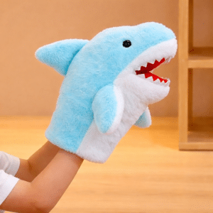 Marionnette requin​ peluche