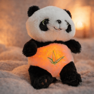 Panda peluche qui respire