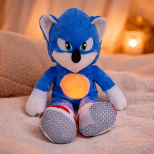 Peluche apaisante qui respire​ Sonic