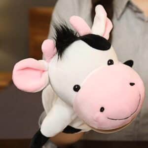 Doudou marionnette vache​