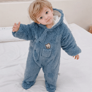 Grenouillère bébé chaude pilou