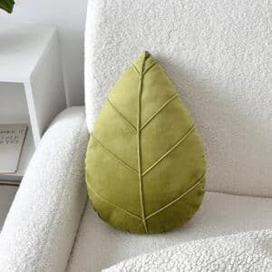 Coussin en forme de feuille​