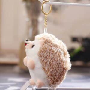 Porte clef herisson​ peluche