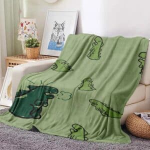 Plaid dinosaure​ tout doux