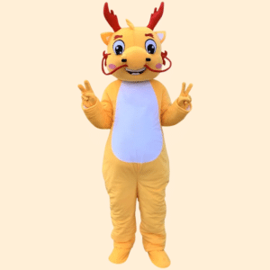 Mascotte dragon chinois