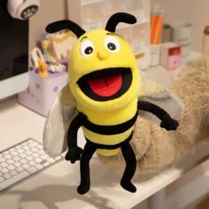 Marionnette abeille​ peluche