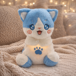 Chat qui respire peluche​